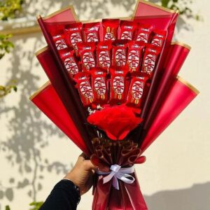 Kitkat chocolate bouquet