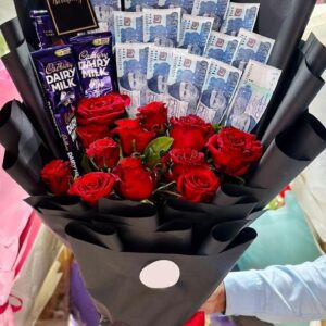 Chocolate and Money Bouquet