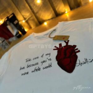 T-Shirt with love quote in English