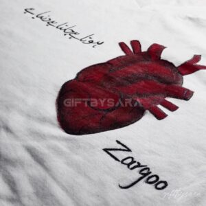 Handpainted White T-Shirt