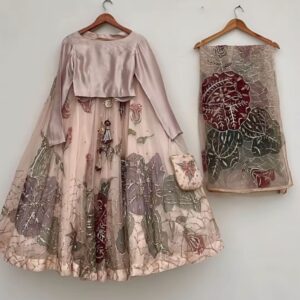 Hand painted lehnga